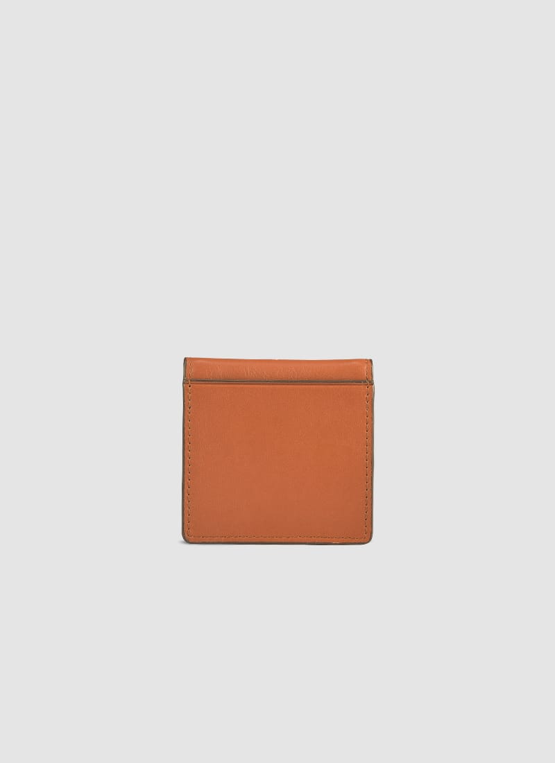 Language Shoes-Men-Denver Coin Pouch-Premium Leather-Tan Colour-Leather Accessories