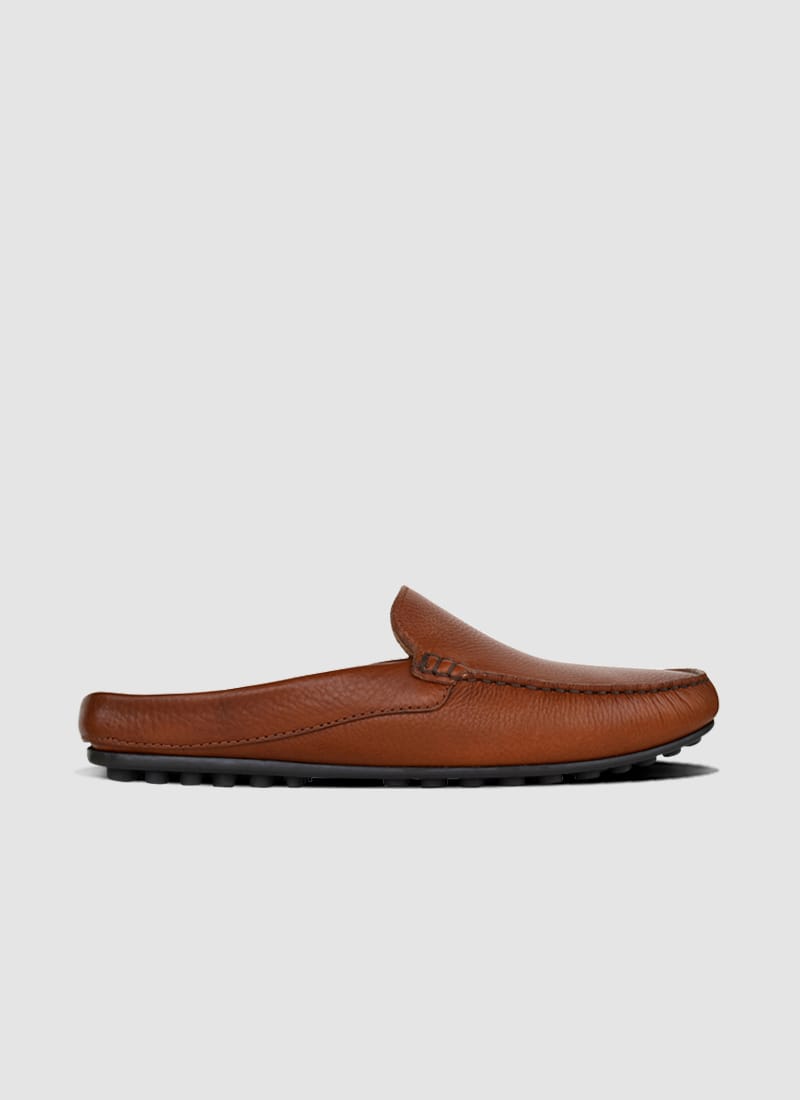 Language Shoes-Men-Lemas Driver-Premium Leather-Tan Colour-Casual Shoe