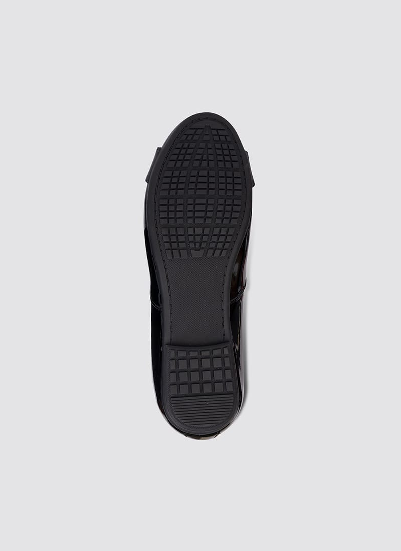 Language Shoes-Women-Circie Ballerina-Premium Leather-Black Colour-Formal Shoe
