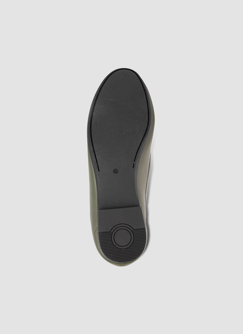 Language Shoes-Women-Selene Moccasin-Premium Leather-Sage Colour-Formal Shoe
#color_sage
