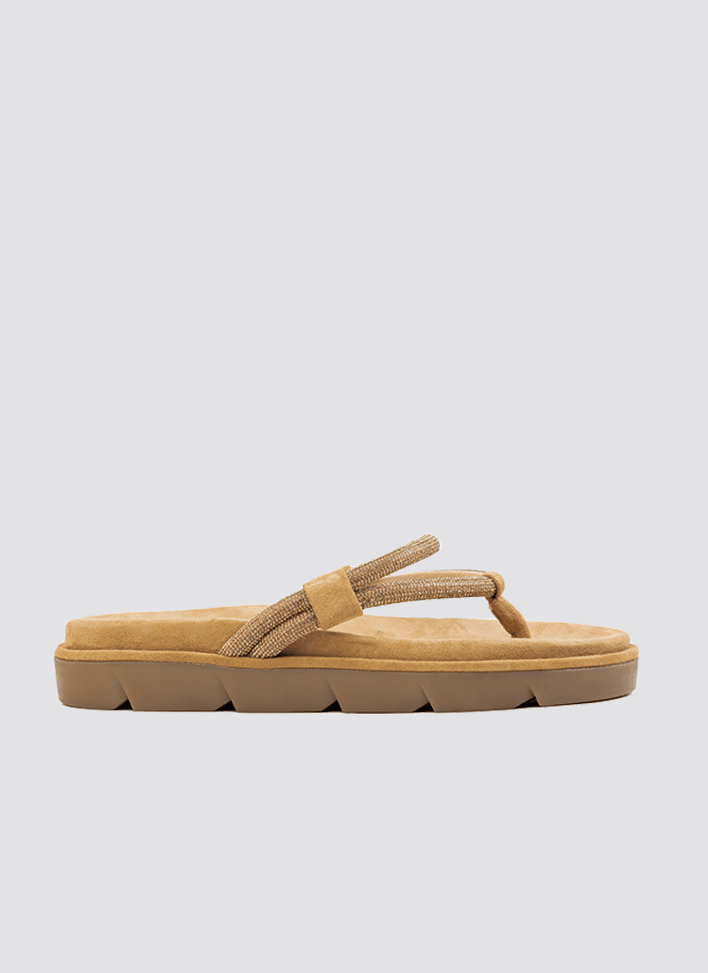 Language Shoes-Women-Fidda Sandal-Premium Leather-Gold Colour-Sandals-4