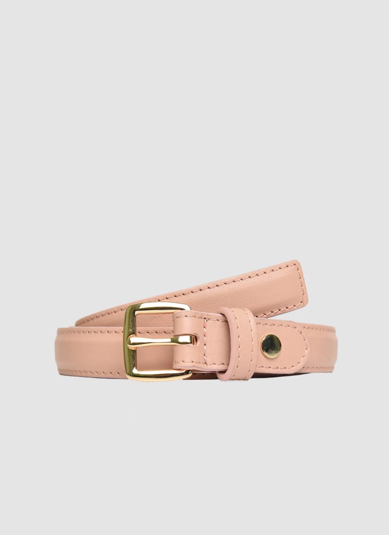 Language Shoes-Women-Bernadette Belt-Premium Leather-Pink Colour-Belt