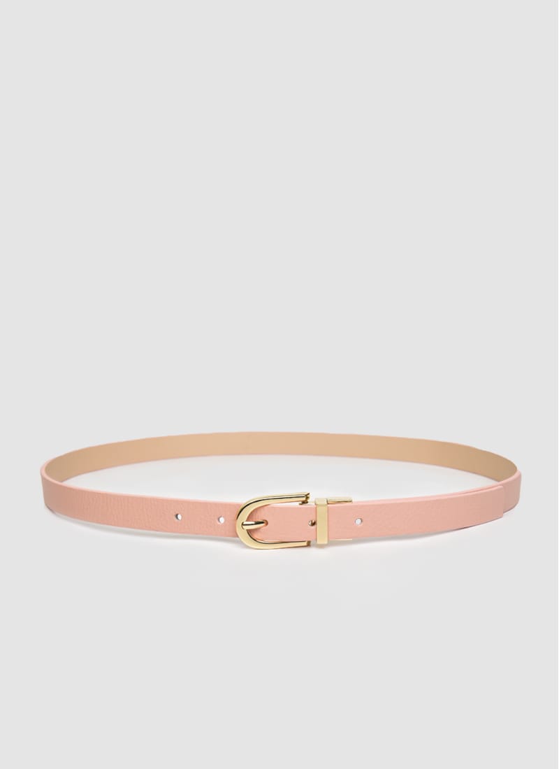 Language Shoes-Women-Eliza Belt-Premium Leather-Pink/Rose Colour-Belt