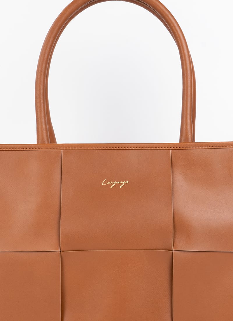 Language Shoes-Women-Mocha Tote-Premium Leather-Tan Colour-Leather Accessories
#color_tan