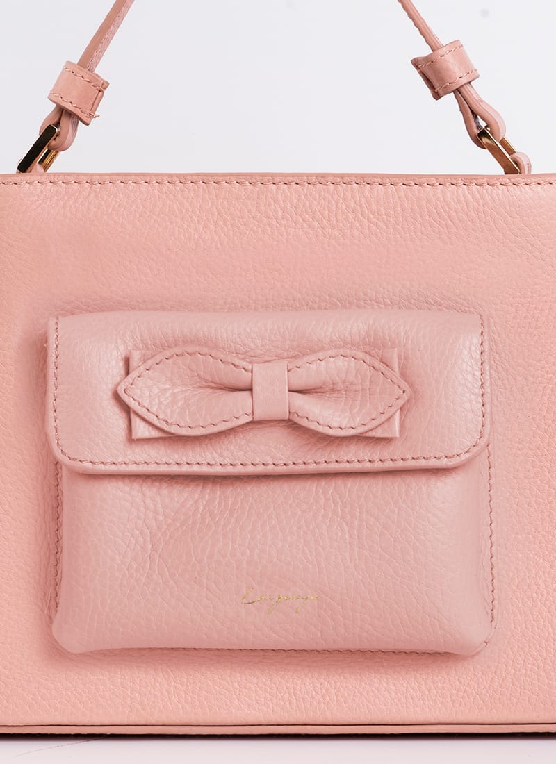 Language Shoes-Women-Flamingo Hand Bag-Premium Leather-Pink Colour-Leather Accessories
#color_pink