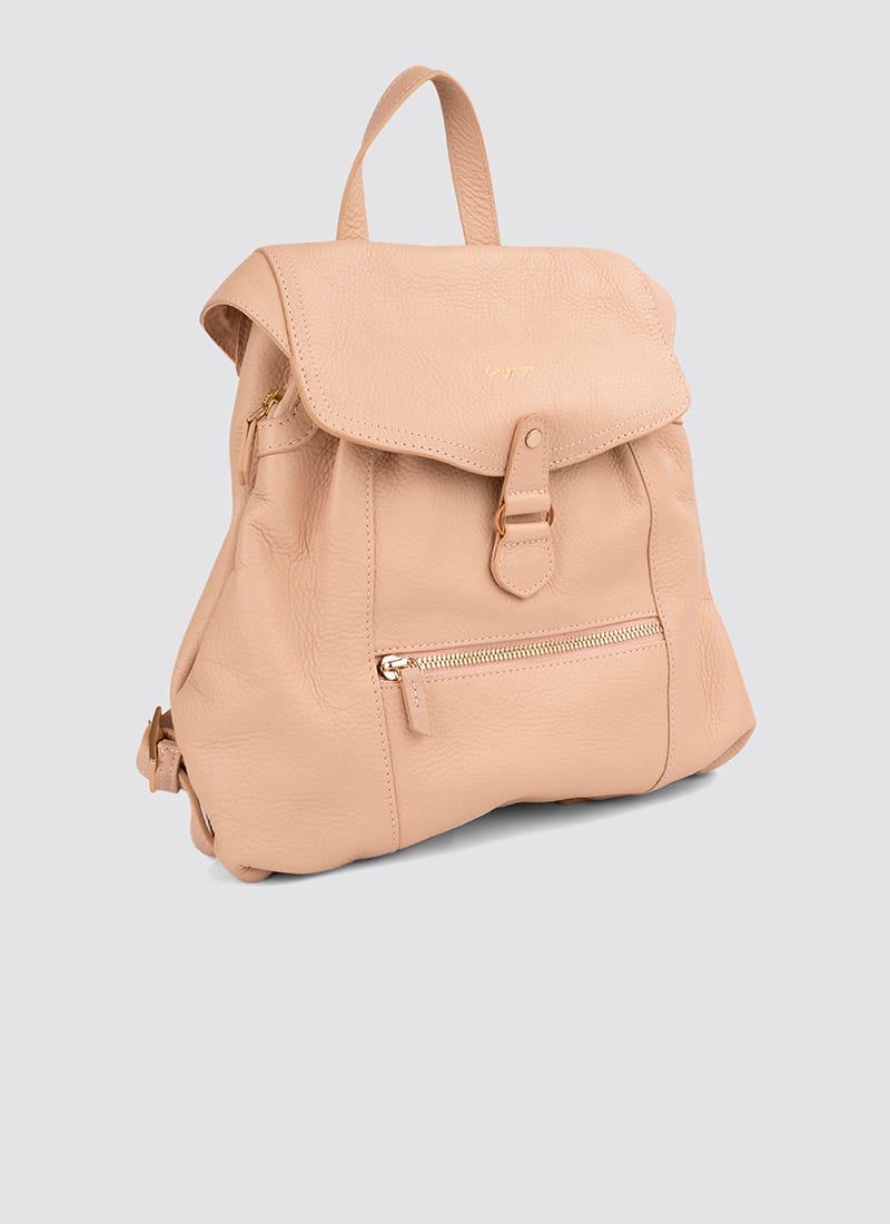 Language Shoes-Women-Oyester Backpack-Premium Leather-Rose Colour-Leather Accessories
#color_rose