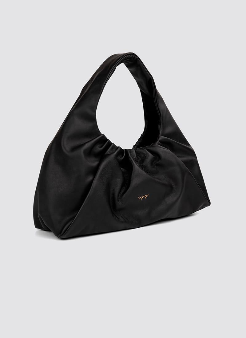 Language Shoes-Women-Biscotti Hand Bag-Premium Leather-Black Colour-Leather Accessories
#color_black