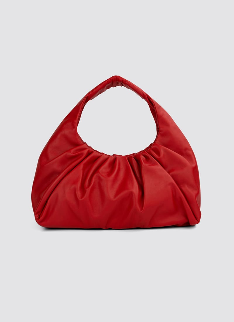 Language Shoes-Women-Biscotti Hand Bag-Premium Leather-Red Colour-Leather Accessories
#color_red