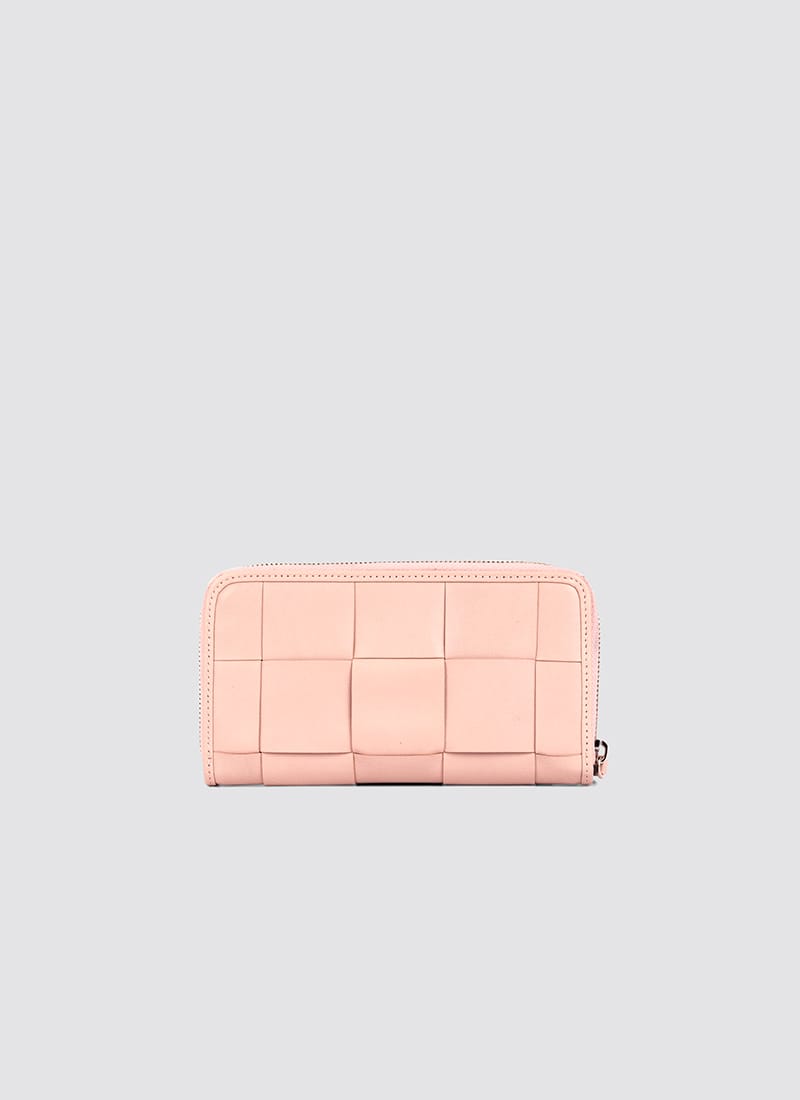 Language Shoes-Women-Coco Long Wallet-Premium Leather-Rose Colour-Leather Accessories
#color_rose