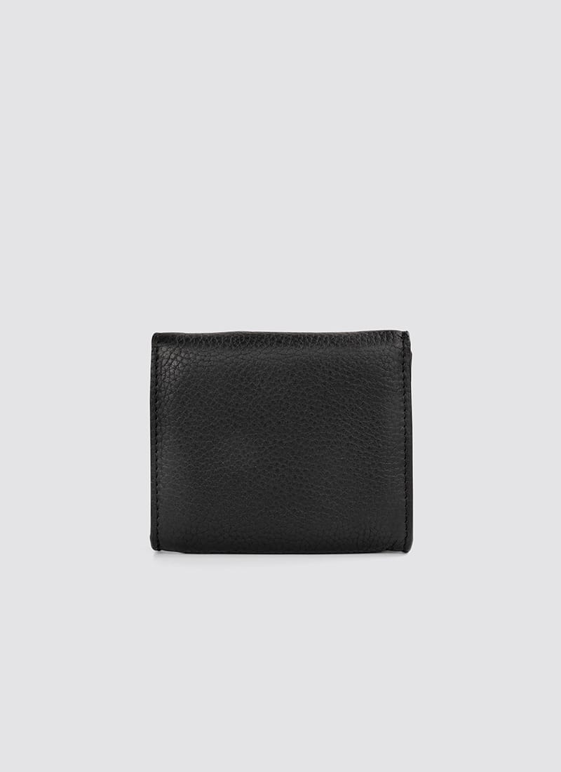 Language Shoes-Women-Siena Wallet-Premium Leather-Black Colour-Leather Accessories
#color_black