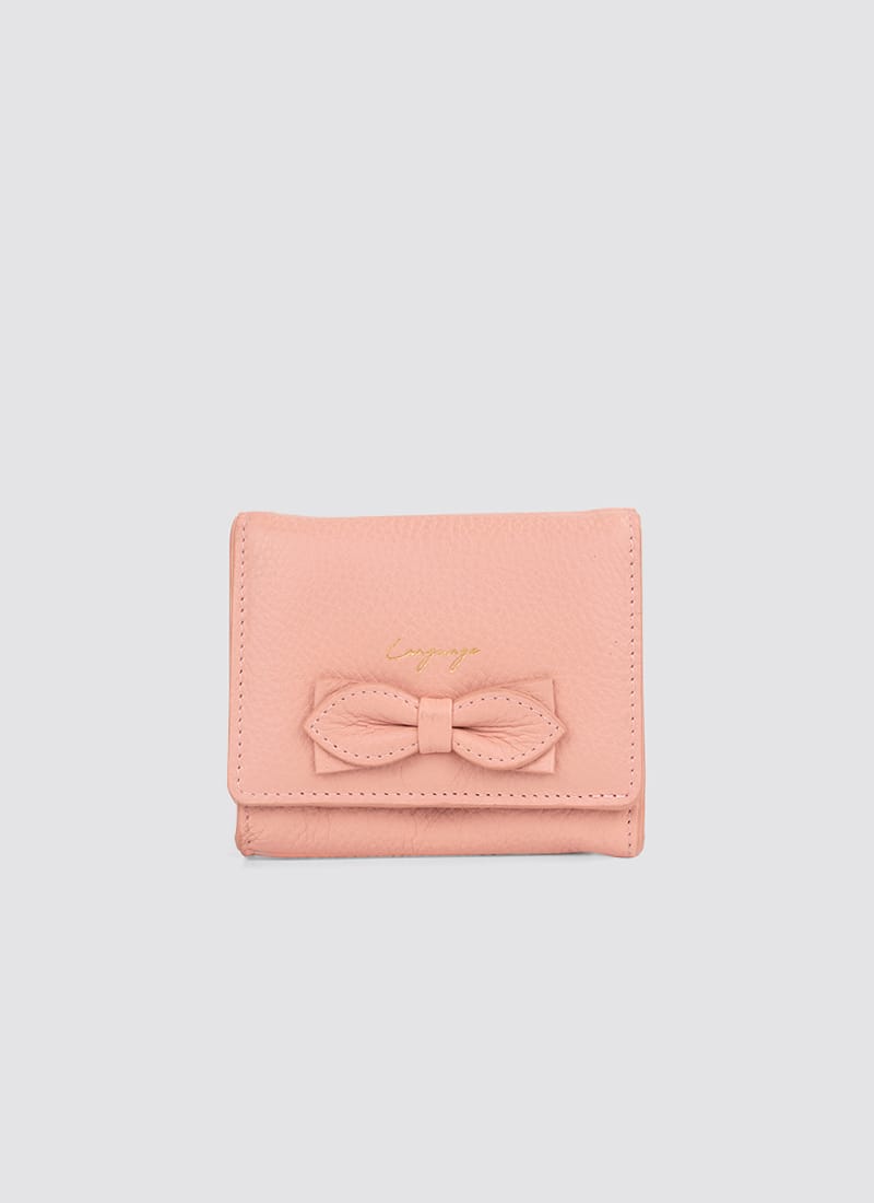 Language Shoes-Women-Siena Wallet-Premium Leather-Pink Colour-Leather Accessories
#color_pink