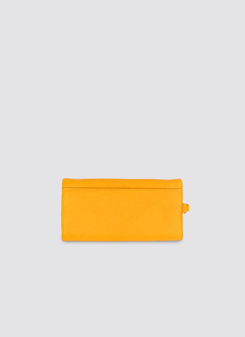 Language Shoes-Women-Onyx Long Wallet-Premium Leather-Senape Colour-Leather Accessories
#color_senape