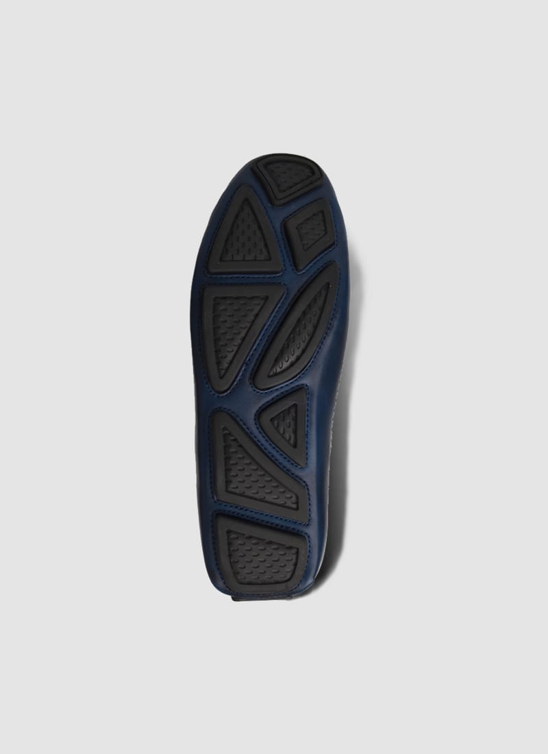 Language Shoes-Men-Dwayne Driver-Premium Leather-Navy Colour-Casual Shoe