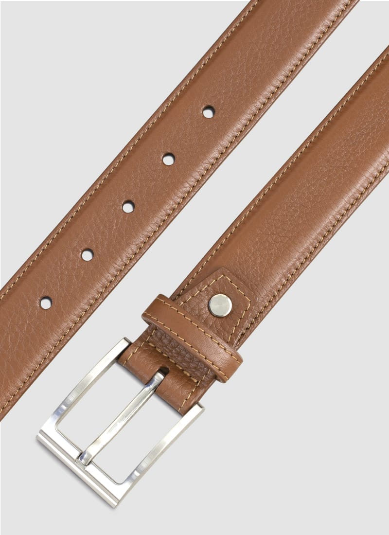 Language Shoes-Men-Travis Belt-Premium Leather-Tan Colour-Belt