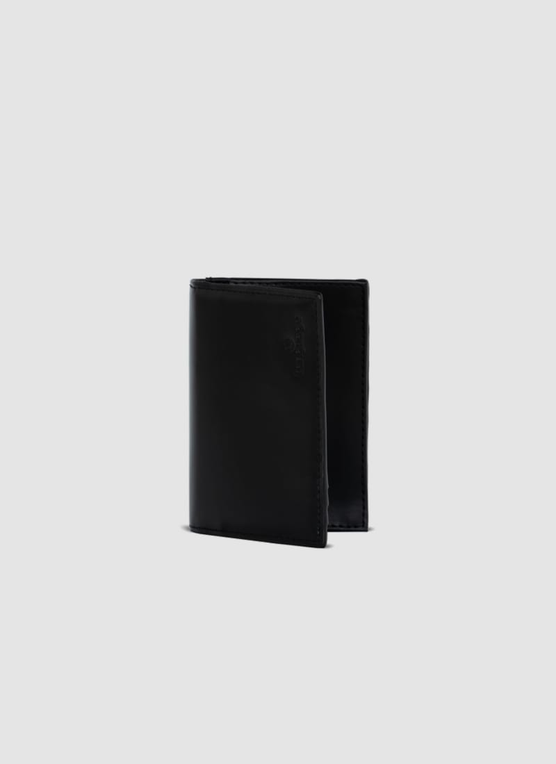 Language Shoes-Men-Otis Card Holder-Premium Leather-Black Colour-Leather Accessories