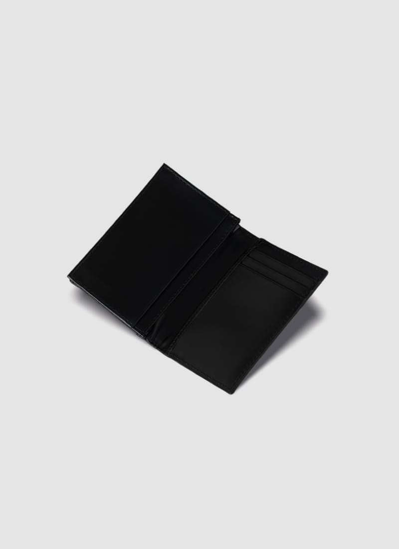 Language Shoes-Men-Otis Card Holder-Premium Leather-Black Colour-Leather Accessories