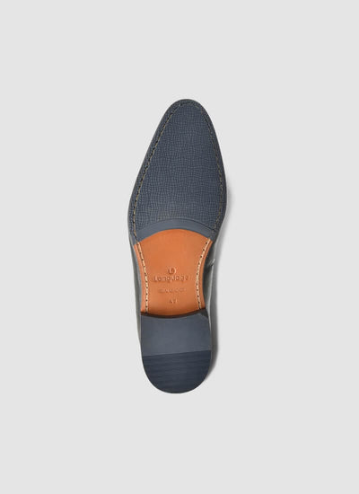 Language Shoes-Men-Scott Oxford-Premium Leather-Black Colour-Formal Shoe