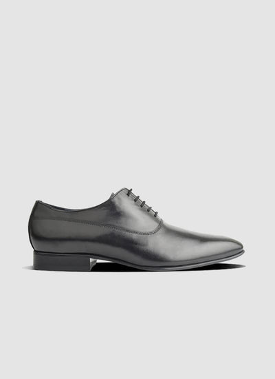 Language Shoes-Men-Scott Oxford-Premium Leather-Black Colour-Formal Shoe
