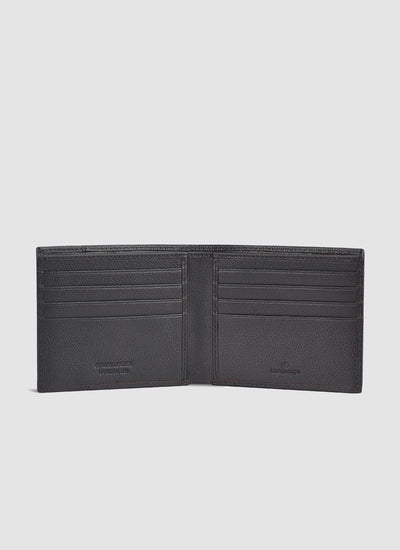 Language Shoes-Men-Maiz Bi-fold Wallet-Premium Leather-Brown Colour-Leather Accessories
