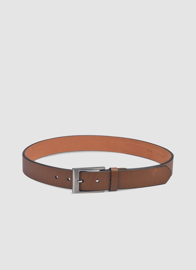 Language Shoes-Men-Troye Belt-Premium Leather-Tan Colour-Belt