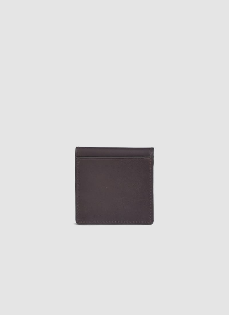 Language Shoes-Men-Denver Coin Pouch-Premium Leather-Brown Colour-Leather Accessories
