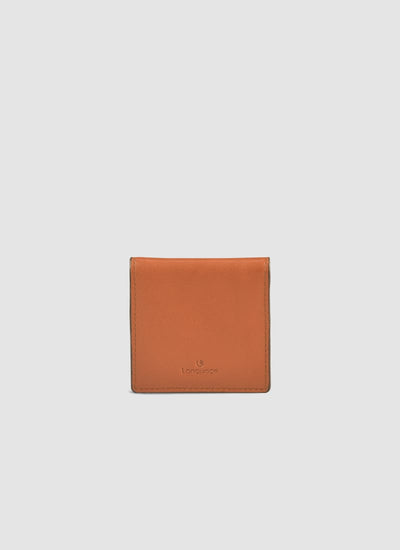 Language Shoes-Men-Denver Coin Pouch-Premium Leather-Tan Colour-Leather Accessories