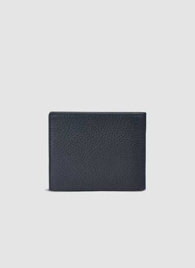 Language Shoes-Men-Thomas Bi-fold Wallet-Premium Leather-Black Colour-Leather Accessories