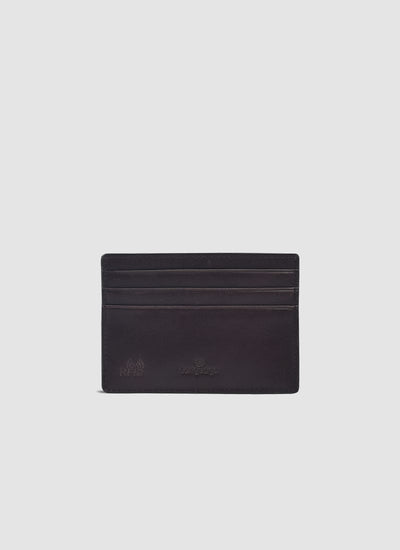 Language Shoes-Men-Wilson Card Holder-Premium Leather-Brown Colour-Leather Accessories