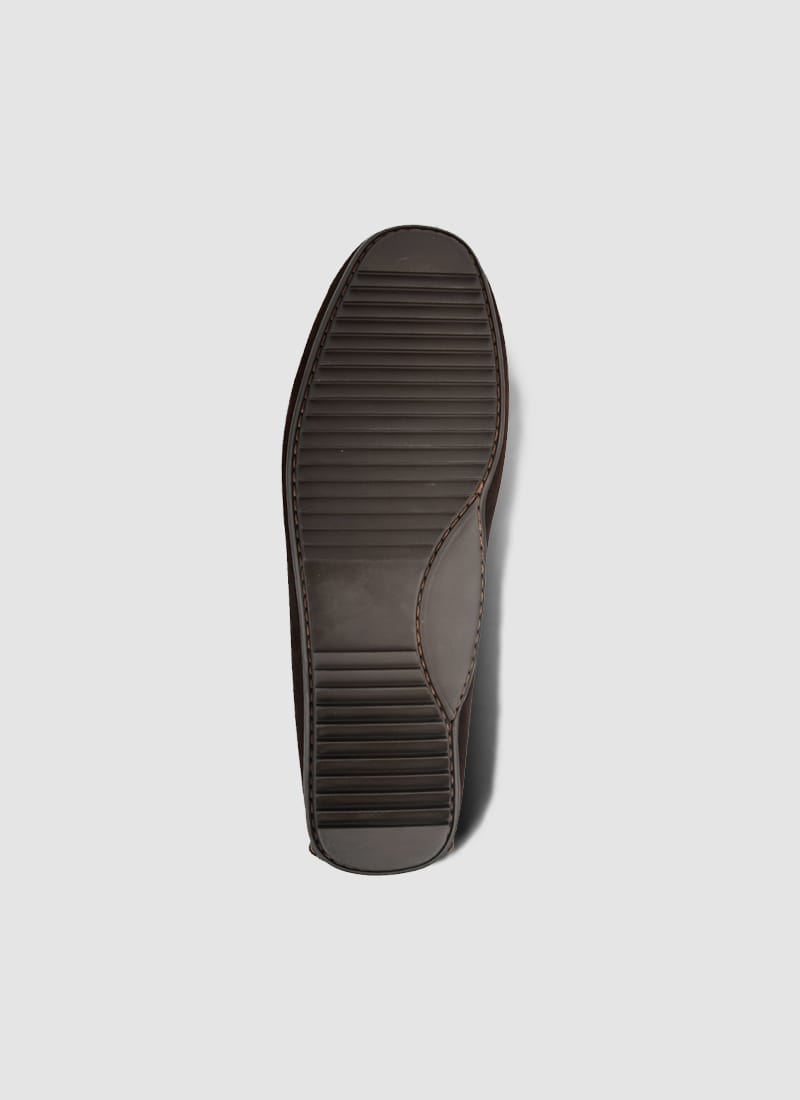 Language Shoes-Men-Lesk Driver-Premium Leather-Brown Colour-Casual Shoe