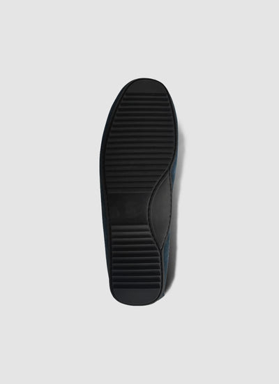 Language Shoes-Men-Lesk Driver-Premium Leather-Navy Colour-Casual Shoe