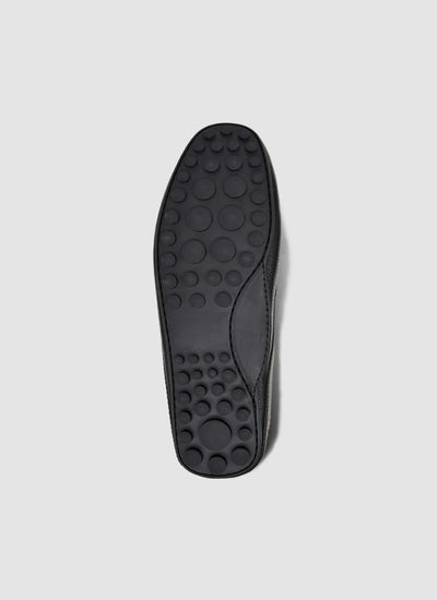 Language Shoes-Men-Lemas Driver-Premium Leather-Black Colour-Casual Shoe