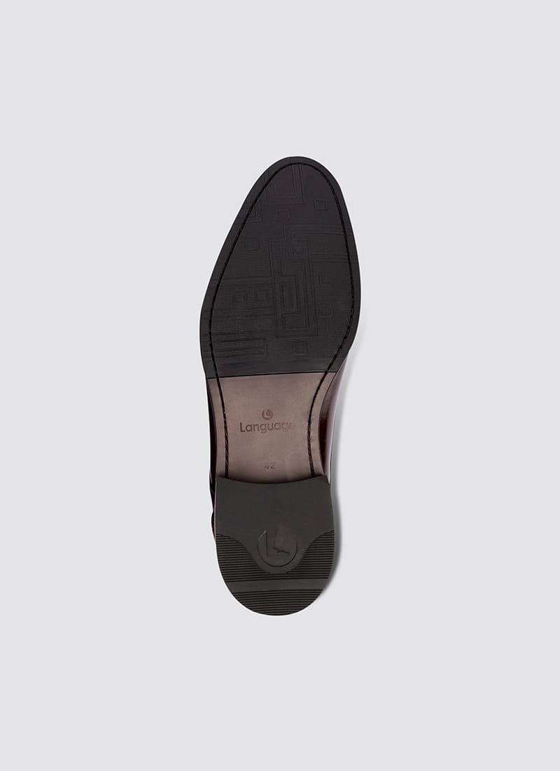 Language Shoes-Men-Dylaney Derby-Premium Leather-Brown Colour-Formal Shoe