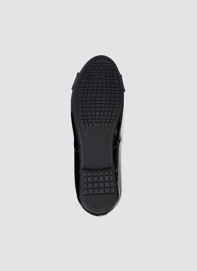 Language Shoes-Women-Circie Ballerina-Premium Leather-Black Colour-Formal Shoe