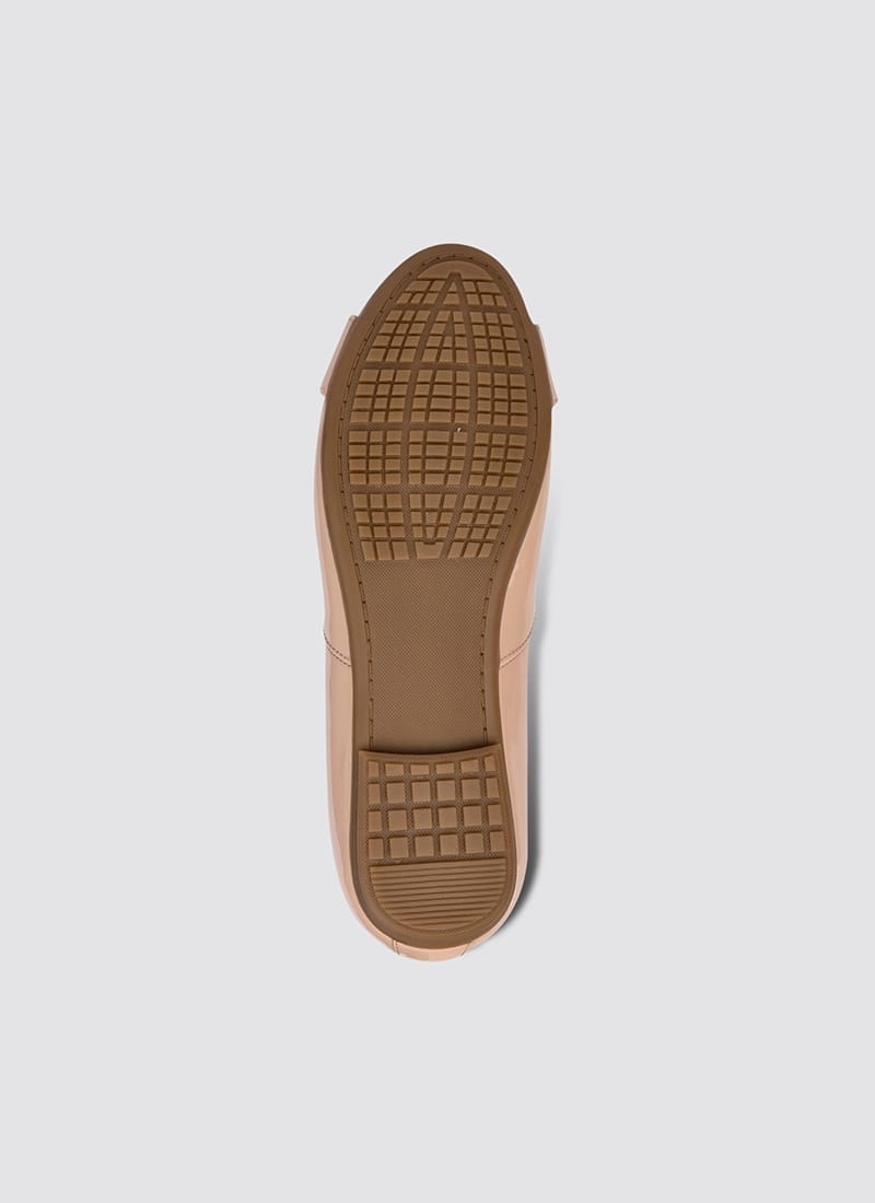 Language Shoes-Women-Circie Ballerina-Premium Leather-Rose Colour-Formal Shoe