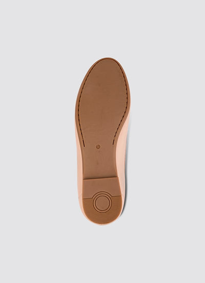 Language Shoes-Women-Selene Moccasin-Premium Leather-Rose Colour-Formal Shoe