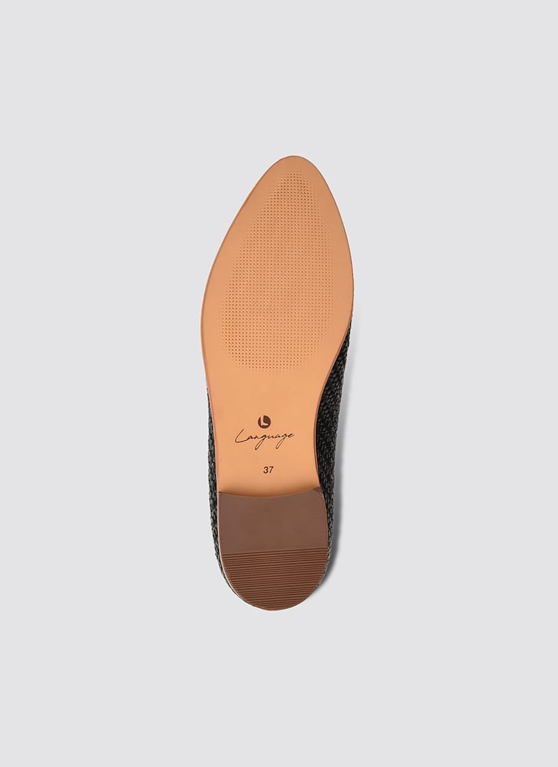 Language Shoes-Women-Maia Loafer-Premium Leather-Black Colour-Formal Shoe