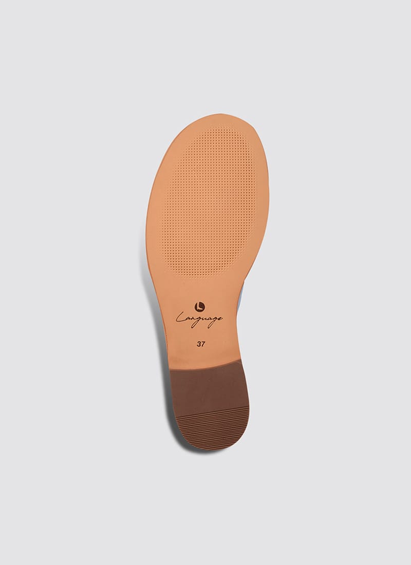 Language Shoes-Women-Styx Sandal-Premium Leather-Blue Colour-Sandal