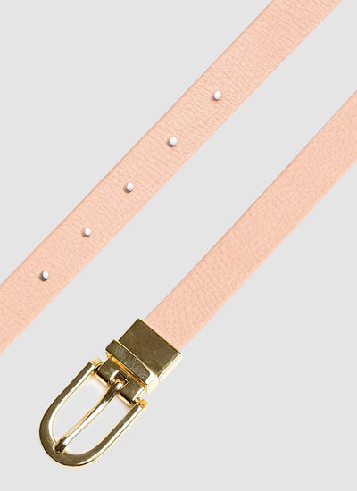 Language Shoes-Women-Eliza Belt-Premium Leather-Pink/Rose Colour-Belt