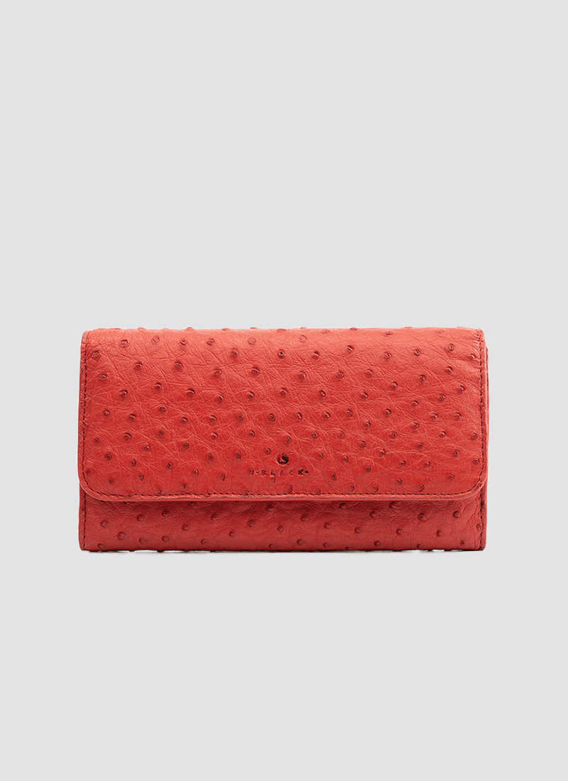 Language shoes-Women-Bailey Wallet-Premium Leather-Red Colour-Wallet-3