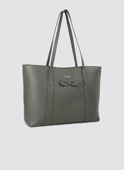 Language Shoes-Women-Amethyst Tote-Premium Leather-Sage Colour-Leather Accessories