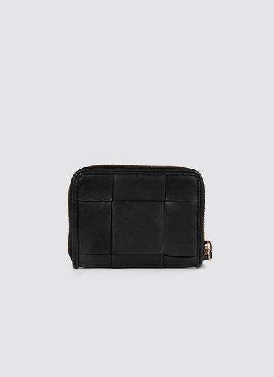 Language Shoes-Women-Rosa Wallet-Premium Leather-Black Colour-Leather Accessories