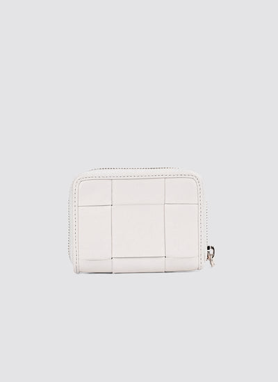 Language Shoes-Women-Rosa Wallet-Premium Leather-Ecru Colour-Leather Accessories