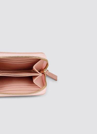 Language Shoes-Women-Rosa Wallet-Premium Leather-Pink Colour-Leather Accessories