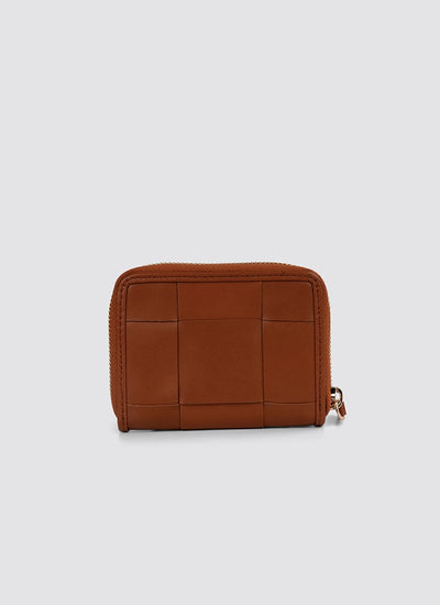 Language Shoes-Women-Rosa Wallet-Premium Leather-Tan Colour-Leather Accessories