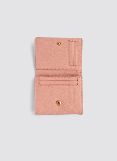 Language Shoes-Women-Siena Wallet-Premium Leather-Pink Colour-Leather Accessories