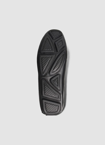 Language Shoes-Men-Drake Driver-Premium Leather-Black Colour-Casual Shoe