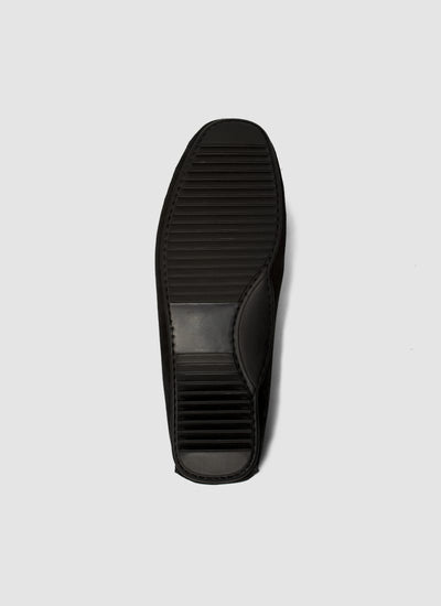 Language Shoes-Men-Reggie Driver-Premium Leather-Black Colour-Casual Shoe