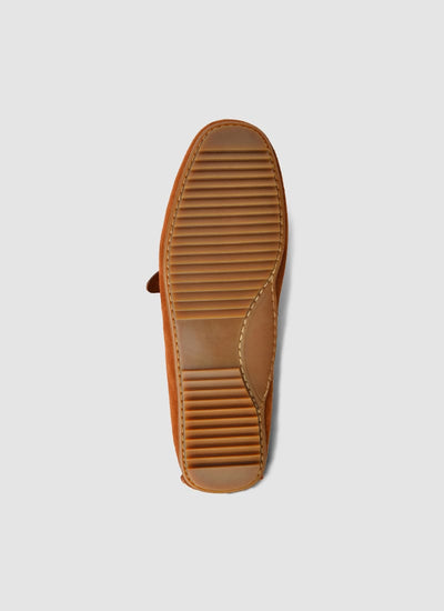 Language Shoes-Men-Reggie Driver-Premium Leather-Tan Colour-Casual Shoe