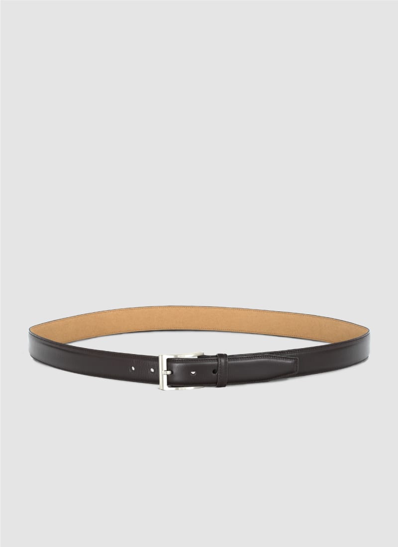 Language Shoes-Men-Travis Belt-Premium Leather-Brown Colour-Belt
