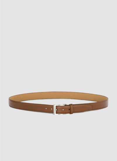 Language Shoes-Men-Travis Belt-Premium Leather-Tan Colour-Belt
